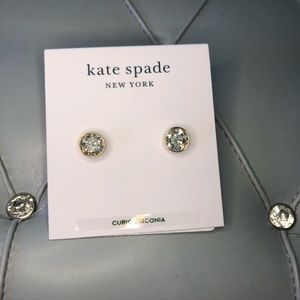 Kate spade stainless steel covered stud